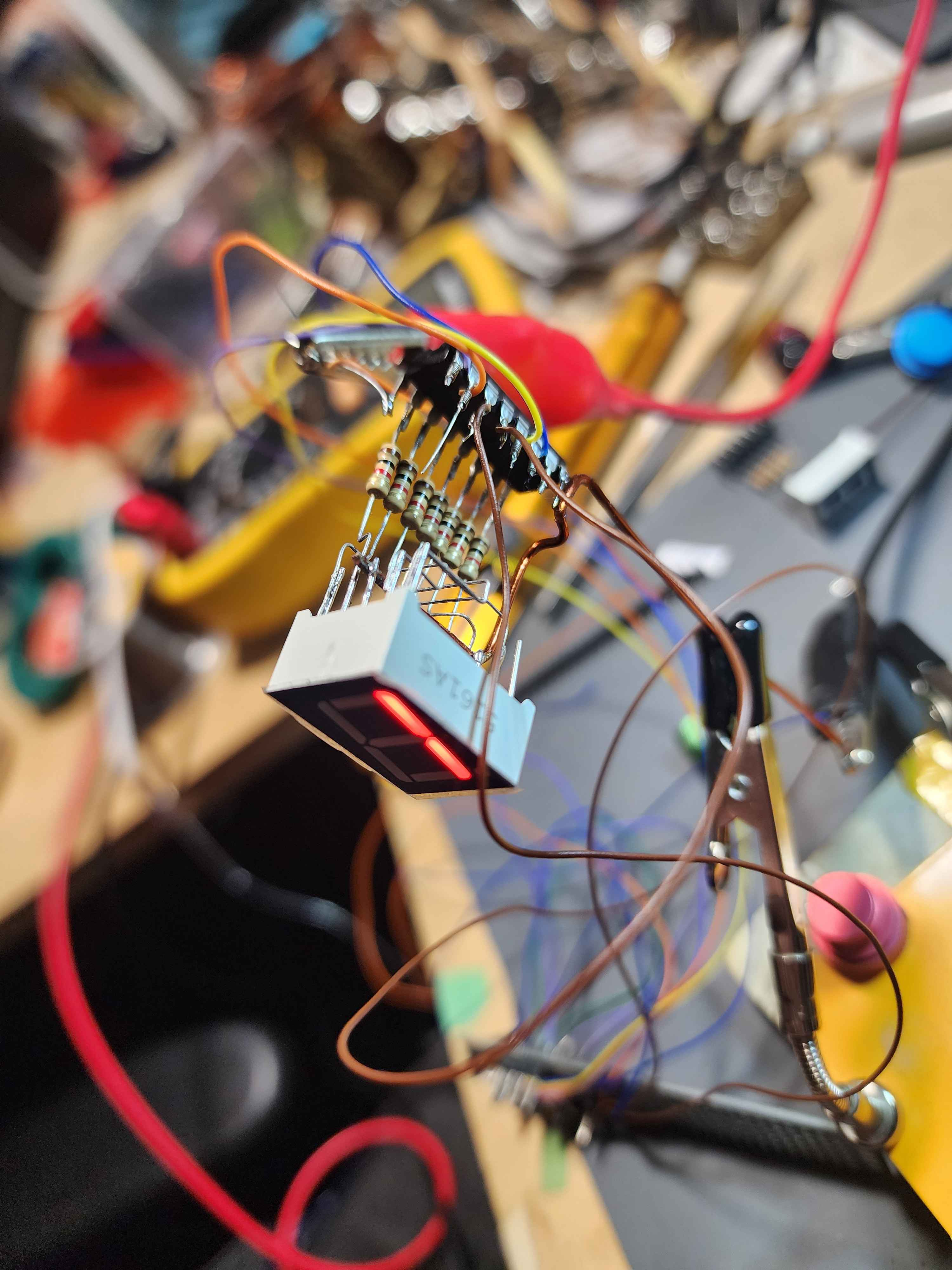 image of 7 segment display module